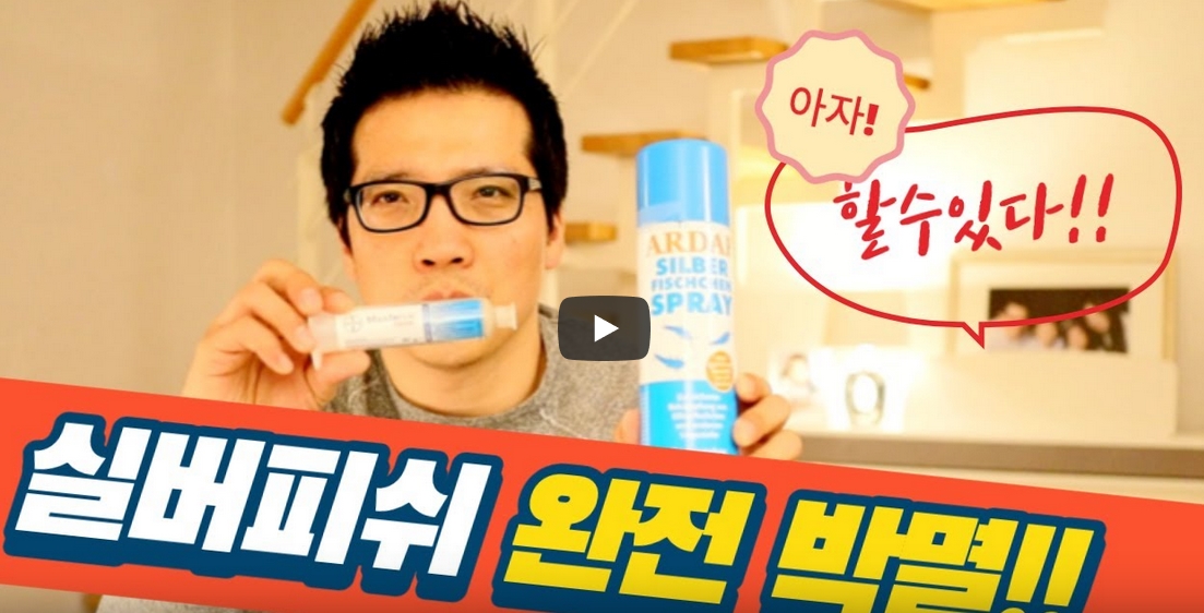 독일 가정, 실버피쉬, 바퀴벌레 잡는 방법!!