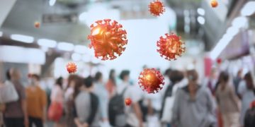 봉쇄령 전날, 쇼핑가 방문객 급증 – 일부 지역 상점 테이크아웃 영업 허용