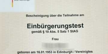 독일 영주권 , 시민권을 위한 필수 시험 – EINBÜRGERUNGSTEST 공략 방법