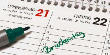2022년 징검다리 휴일(Brückentag) 최대한 활용해서 휴가 즐기기