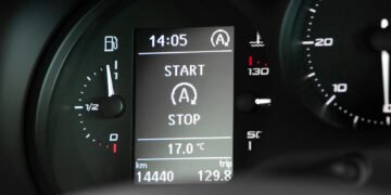 연료 절감과 환경 보호를 위한 스타트-스톱 자동 시스템(Start-Stopp-Automatik) 비활성화 시 주의 사항